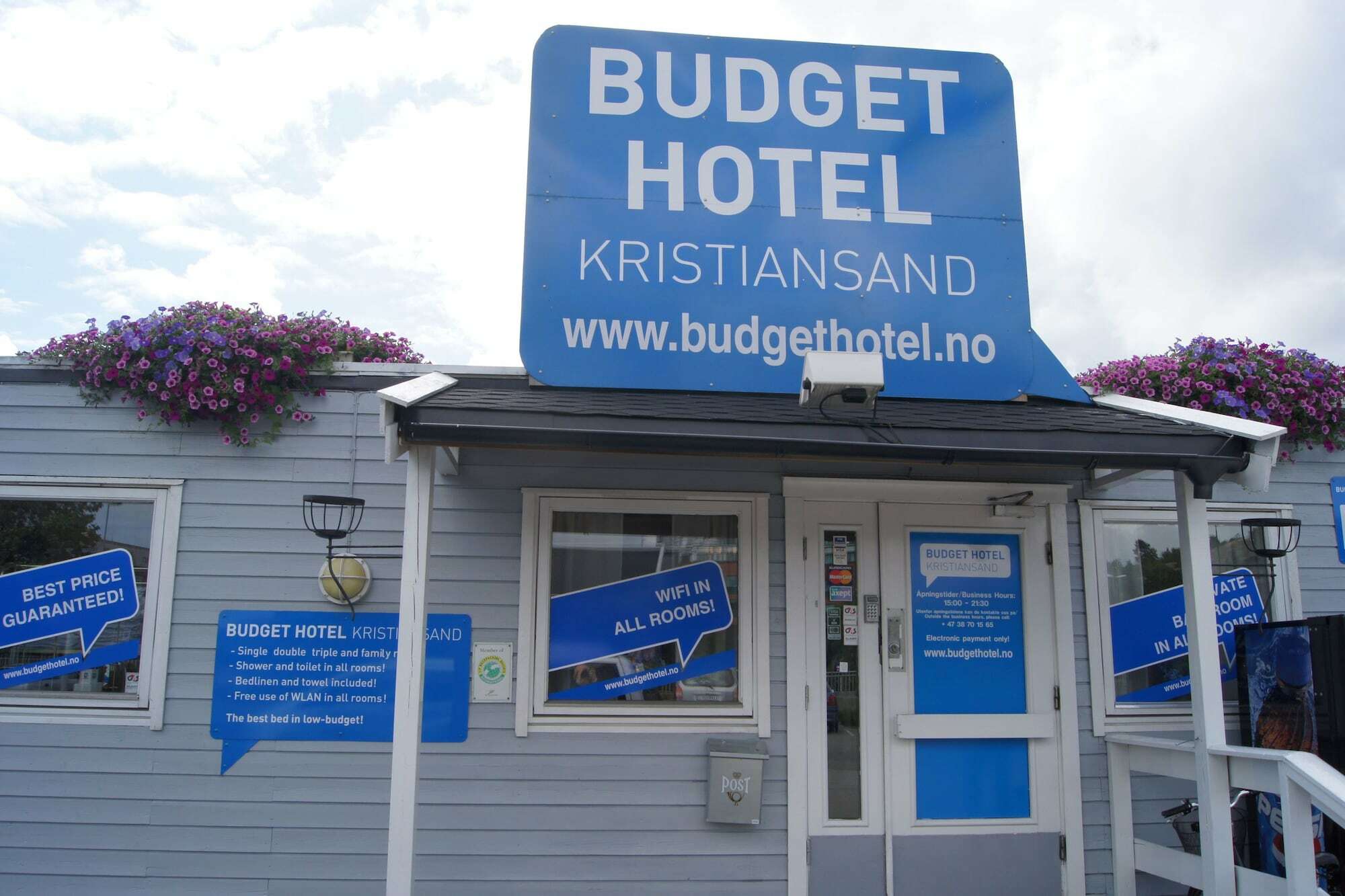 Budget Hotel Kristiansand Dış mekan fotoğraf